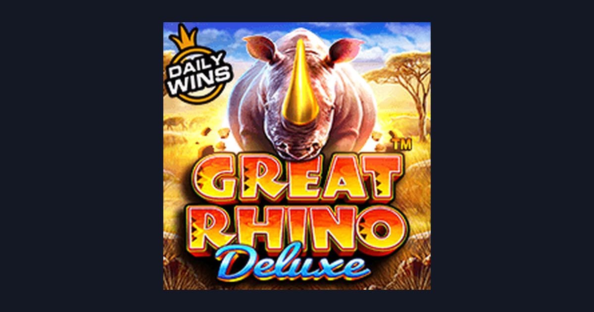 Nikmati Sensasi Jackpot Progresif Terbesar di Great Rhino Deluxe