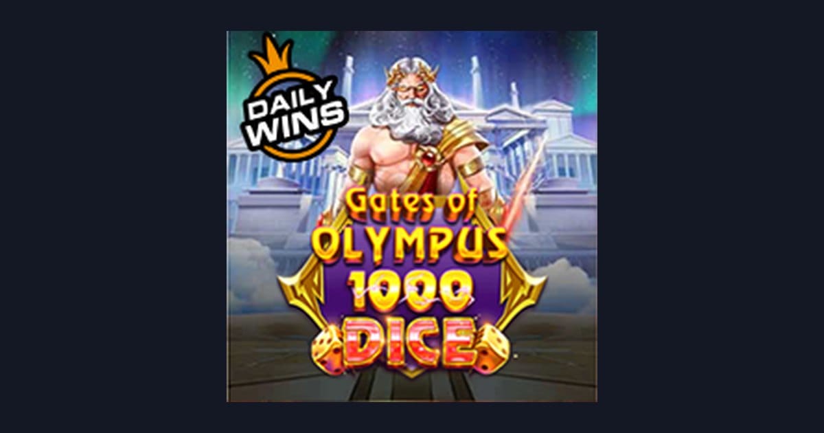 Daftar & Login Gampang Main Gates of Olympus 1000 Dice di Slot Aman