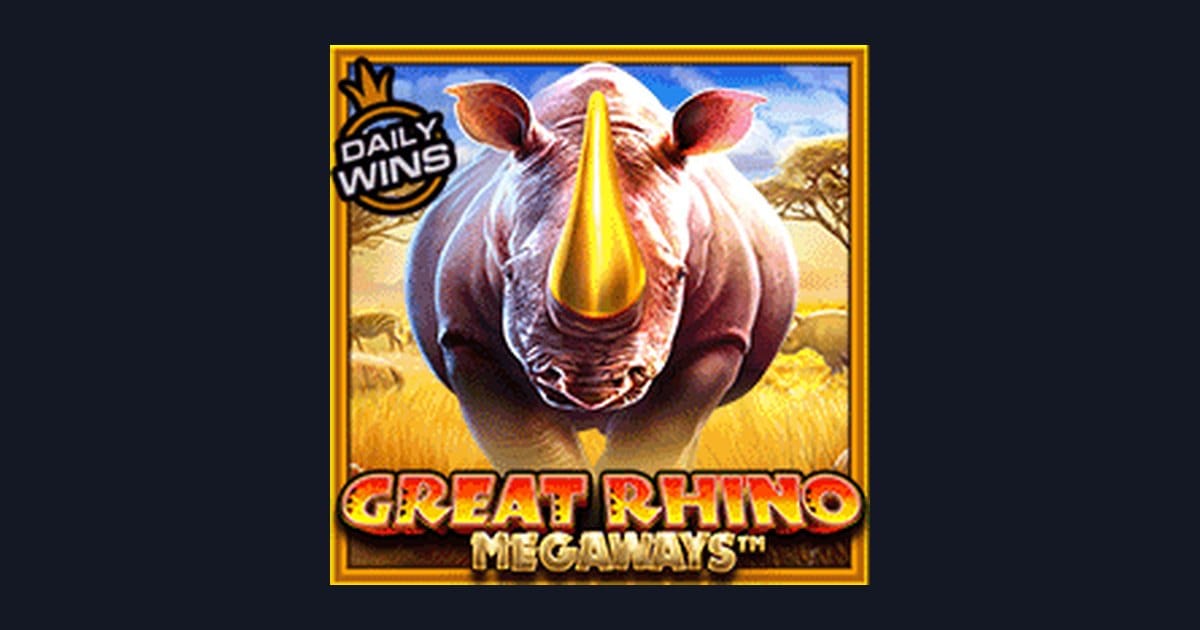 Raih Jackpot Mudah di Great Rhino Megaways, Slot Gacor Gampang Menang